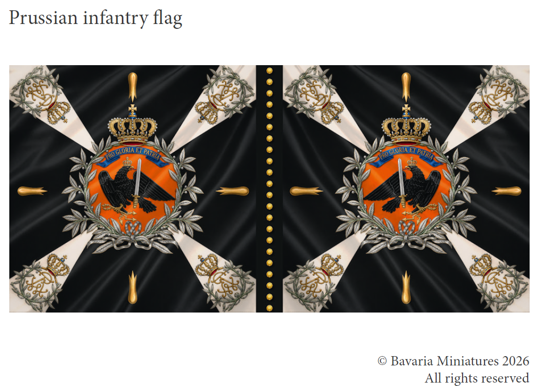 Free Prussian Infantry Flag