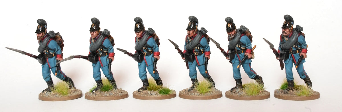 BAV02 - Infantry at trail in M48 helmets