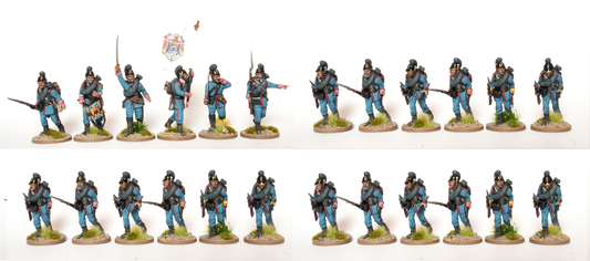 Infantry in M68 helmets, at trail - Unit Deal