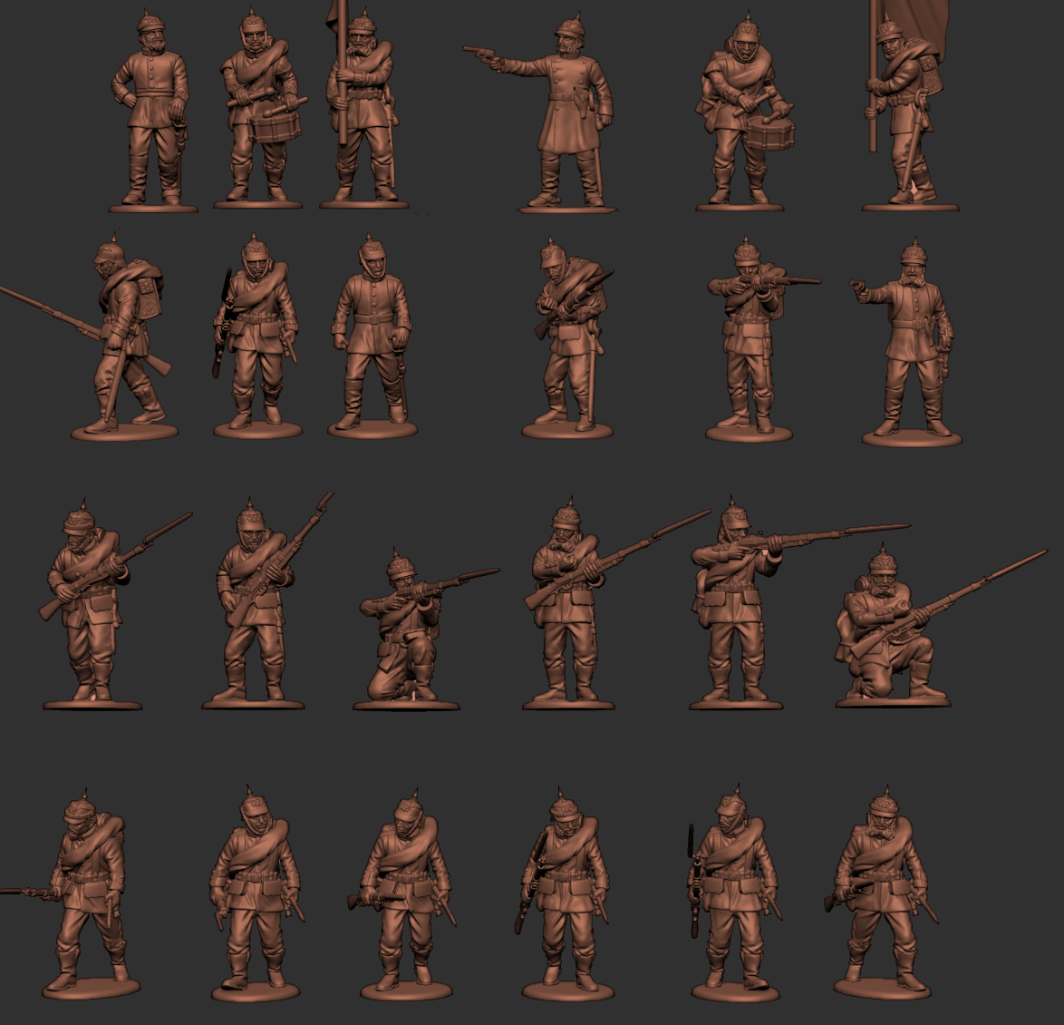 Prussian Guard Infantry Regiments