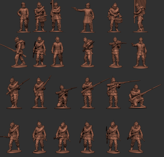 Prussian Guard Infantry Regiments