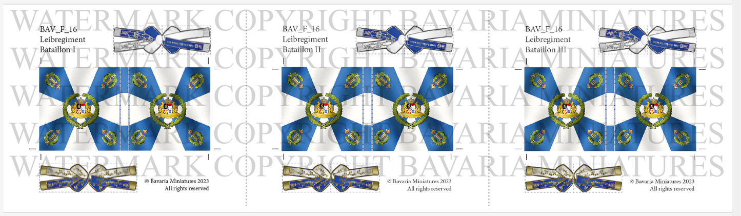 BAV_FL_16 - Flags of the Leib Infantry Regiment (3)